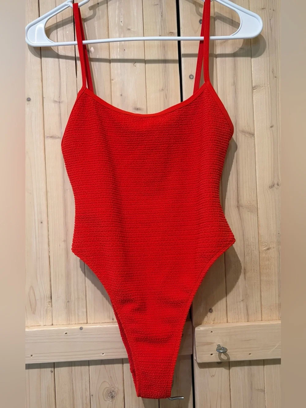 LA Hearts / Pacsun Red One Piece Swimsuit